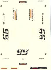 decal sheet Renault Clio V6 Trophy